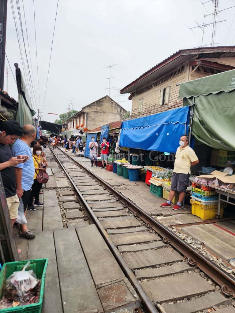 MaeKlong Railway Market